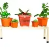 minimalist rectangular plant stand, heavy duty plant stand, metal plant stand for pots, iron plant stand, balcony plant stand,