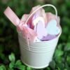 mini metal buckets, colorful tin buckets, wedding favor buckets, party decoration buckets, small flower pots