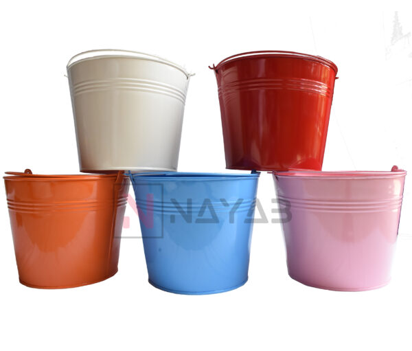 mini metal buckets, colorful tin buckets, wedding favor buckets, party decoration buckets, small flower pots