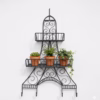 Eiffel Tower Wall Shelf, Paris Wall Shelf, Decorative metal rack, Wall mounted storage, Black finish shelf