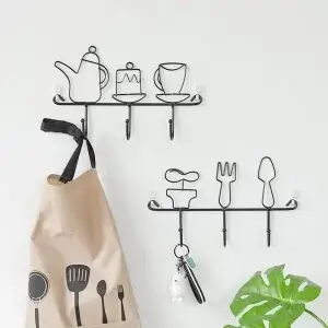 Wall Mounted Hook Hanger, Robe hooks, decorative wall hooks, coat hooks , stylish home decor.