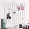 Wall Grid Panel, Photo Holder Display, art and crafts organizer, Metal Mesh grid, Bullitin board