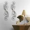 Long Wisp Candle Holder, Decorative Candle Holder, Metal Wall Decor, Tealight Holder for Home