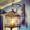Wrought Iron Hanging Bracket, Garden Wall Hook, Plant Hanger, Outdoor Decor, Bird Feeder Bracket