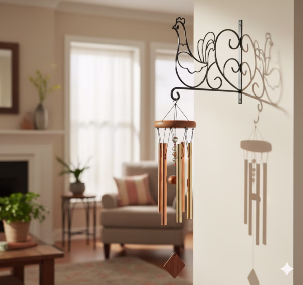 Wrought Iron Hanging Bracket, Garden Wall Hook, Plant Hanger, Outdoor Decor, Bird Feeder Bracket