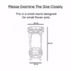 Two-Tier Scroll Tall Plant Stand, Metal Step Plant Stand, Balcony Garden Decor, Indoor/Outdoor Plant Holder